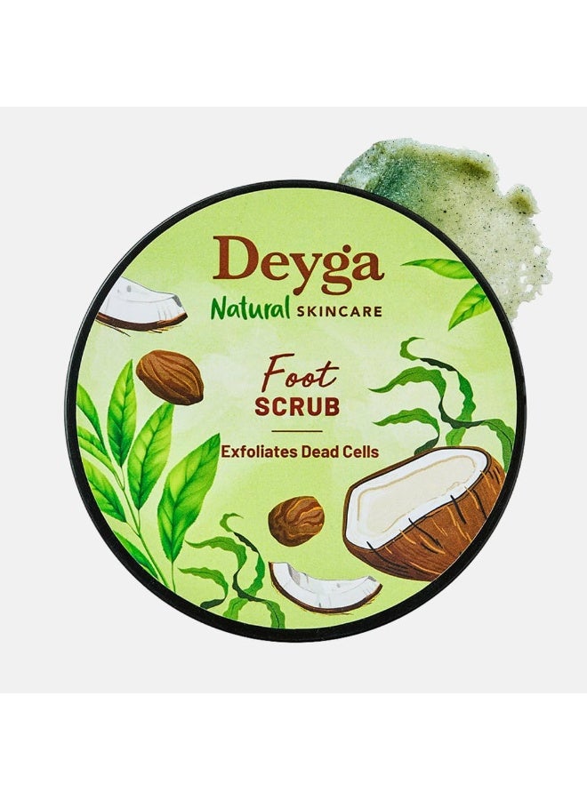 Deyga Foot Scrub (100 Grm) Removes Calluses I Reduces Tan - Image 1